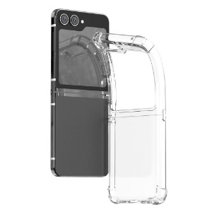 갤럭시 Z플립5 케이스 방탄 가드 브릿지 투명 젤리 핸드폰케이스