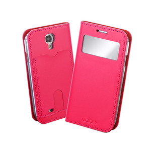 Look Galaxy S4 Real Leather View 천연가죽 다이어리 - View Pink