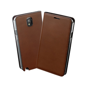 Look Galaxy Note3 Real Leather (갤럭시노트3 천연가죽 다이어리 케이스) - Brown