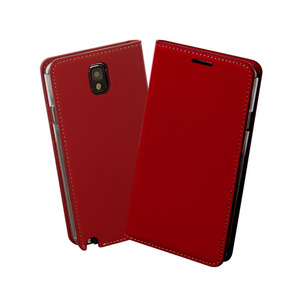 Look Galaxy Note3 Real Leather (갤럭시노트3 천연가죽 다이어리 케이스) - Red